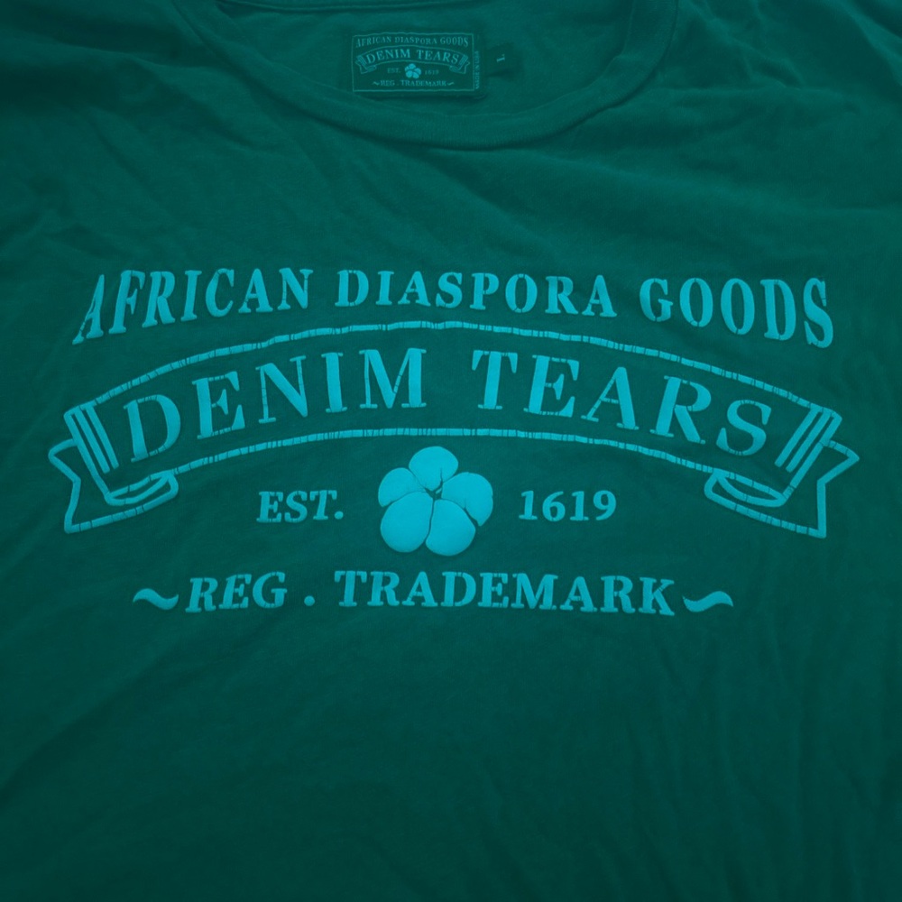 Denim Tears Green Men's Tank Top